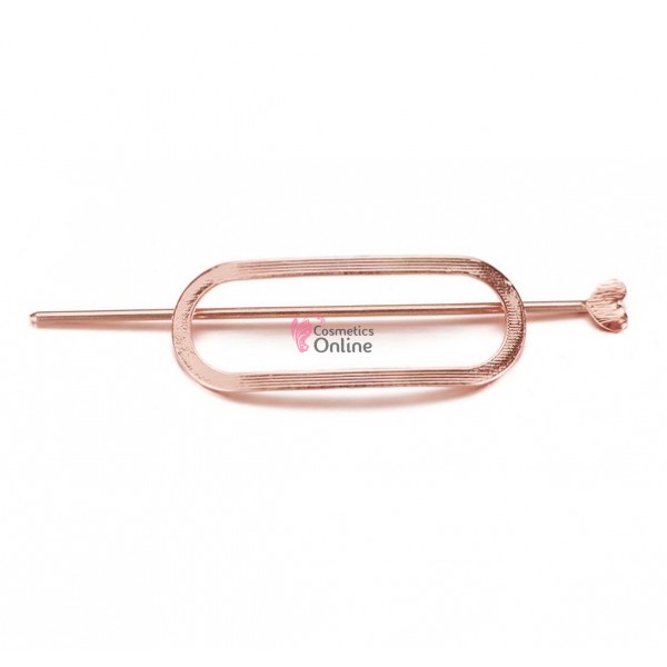 Accesoriu de par modern Japonez pentru cocuri din metal JPN07FF Rose Antique